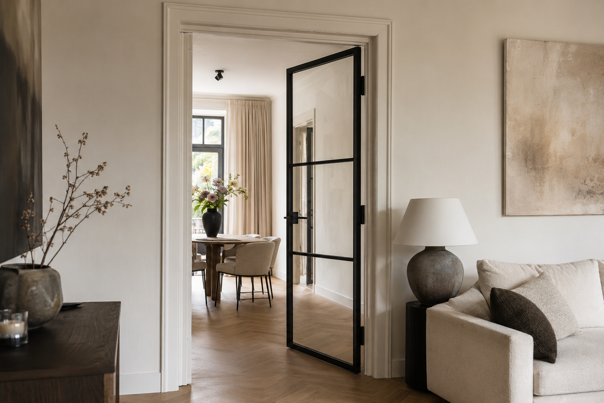 Stalen deuren in een woonhuis: past het bij jouw interieur? | Bosma Wonen