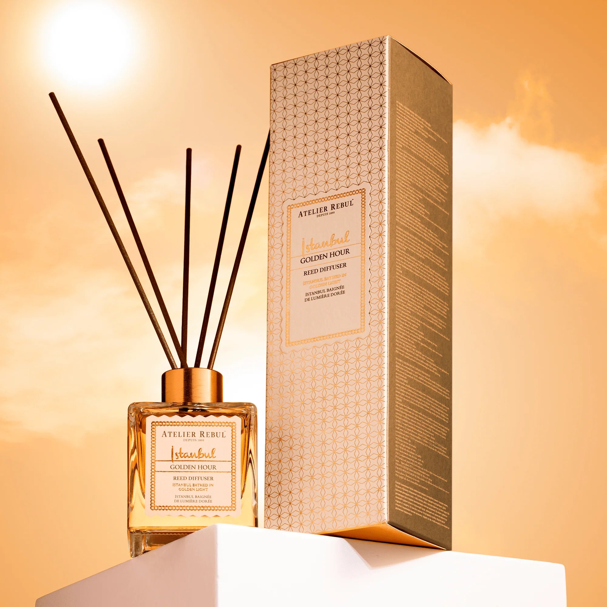 Atelier Rebul- Istanbul Golden Hour Geurstokjes 120ml
