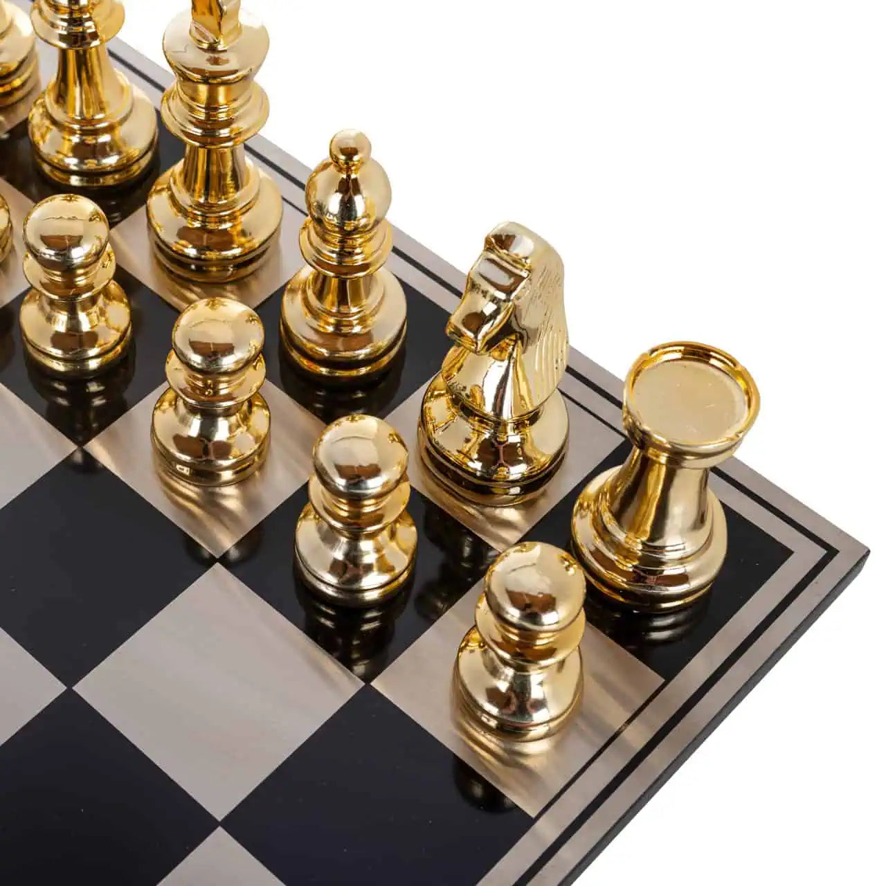 Richmond chess black gold silver 4