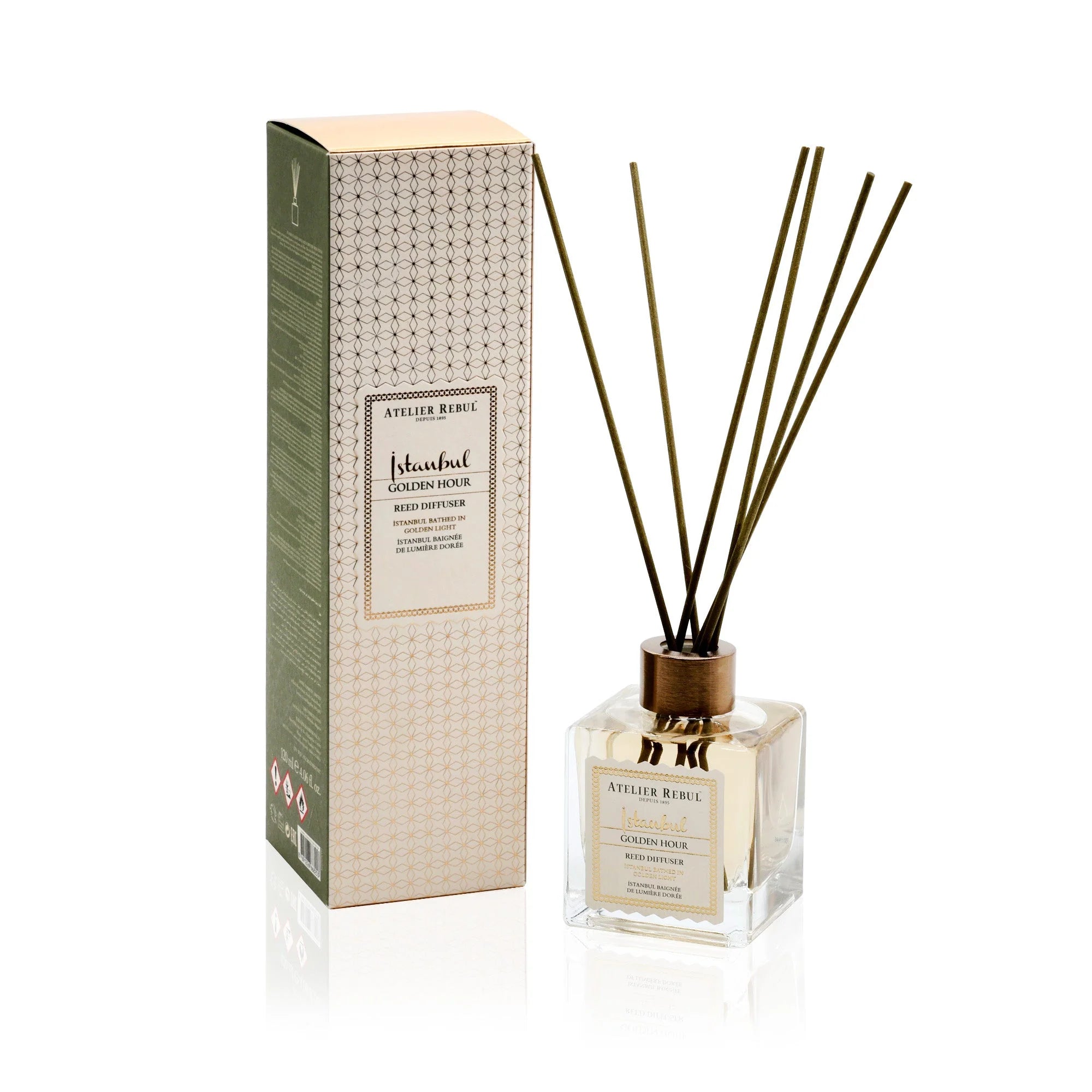 Atelier Rebul- Istanbul Golden Hour Geurstokjes 120ml
